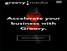 Tablet Screenshot of groovymedia.com